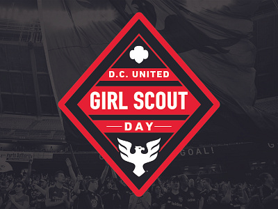 DC United Girl Scout Day Patch