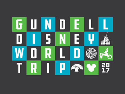 Disney World Trip Tee Design disney disney world icons t shirt typography