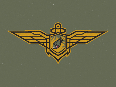 San Diego Strike Force Secondary Logo branding football marines pilot san diego sports us navy wings