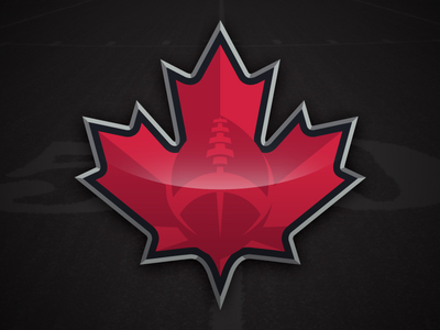 Football Canada branding canada football logos sports