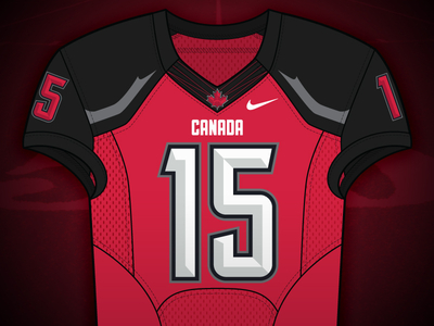 Football Canada Jersey canada football sports uniforms