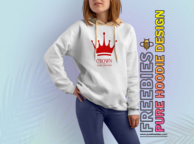 Crown Logo Hoodie Template Design