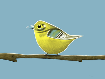 Tweet tweet. bird colour digital digital art illustration ipad pro procreate