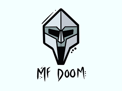 MF DOOM digital digital art hip hop illustration mask mf doom procreate vector