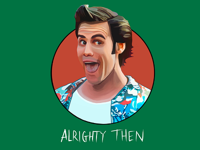 Ace Ventura illustration.