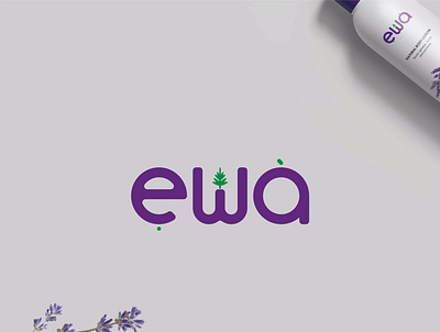 Ewa body lotion brand identity brand design brand identity branding concept design lettermark logo logo design minimalist wordmark