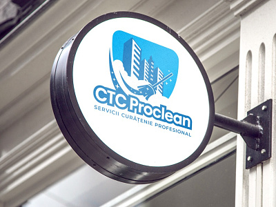 CTC Proclean branding clean clean design clean ui cleaning design logo