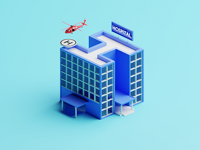 H Letter - 36 Days of Type 3d blender blender3d h h letter hospital letter letters lettring