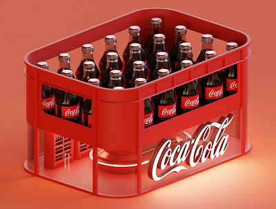 Coca - Cola Store 3d blender blender3d coca coca cola illustration isometric lowpoly store