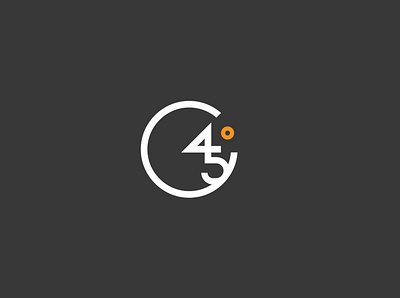 45 degree restaurant branding black branding flat icon logo logos symbol typo typography vector
