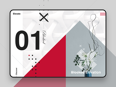 Elevate: Colour Block UI Design