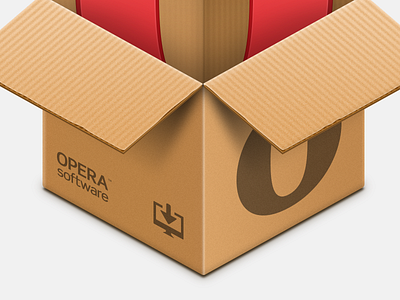 Opera offline installer icon