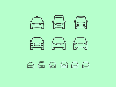 Transport icons 2 audi icons japan nye outline pickup porsche suv taxi truck van
