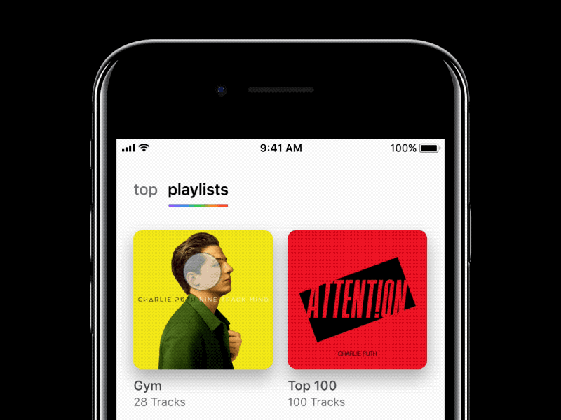 Covers 2.0 Exploration (Touch response) covers ios iphone iphone8 music prototype stream video youtube