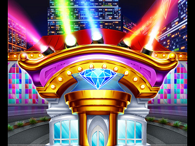 Vegas Casinos - Game Background
