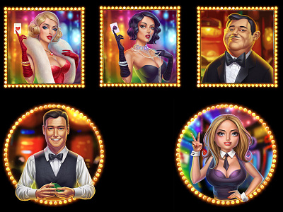 Casinos persons characters