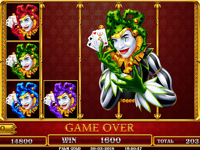 Bonus round for the Joker themed slot game bonus bonus game bonus round bonus slot design digital art game art game design illustration illustrations joker joker design joker symbol slot design slot machine