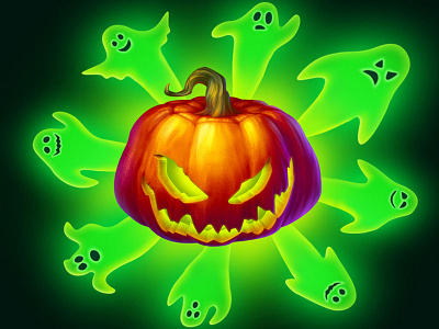 The main symbol of Halloween, the pumpkin - Jack's lantern
