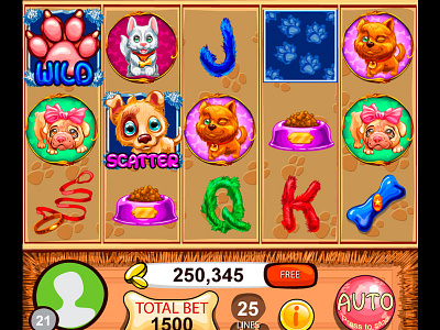 Pets themed slot game reels game art game design illustration pets pets art pets design pets reels pets slot pets themed slot design slot game art slot game design slot game developer slot game graphics slot game reels slot machine design slot machine reels slot reels