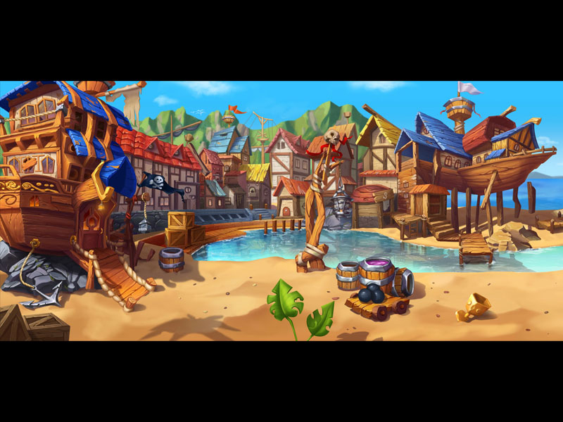 Pirates themed Game Background by  on Dribbble