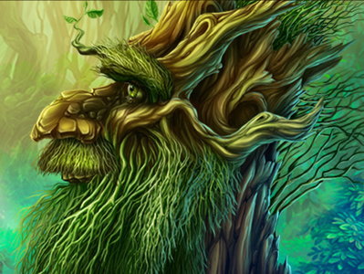 Druid bread character characterdesign druid forest forest folk illustration main symbol for slot mystic slot slot art slot design slot developer slot game slot machine slotdesign slotopaint.com symbolforslot tree trees