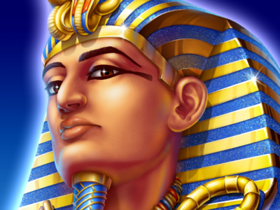 Pharaoh Ramses2 ancient egypt brown eyes egypt game art gamedeveloper golden golden dynasty illustrations man mystic nile pharaoh prince pyramid ramses slot design slot for sale slotopaint.com snake symbol for slot