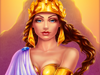 athena greek goddess face