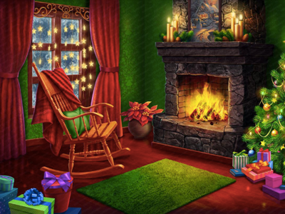 Main Background for slot machine “Christmas Miracle“
