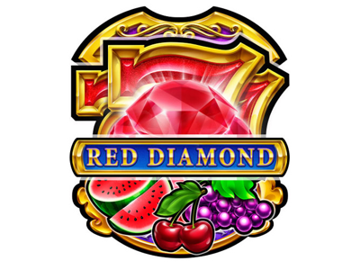 Red Diamond 777 bar cherry classic slot diamond digital fruits game design grape illustration illustrations lemon luck panel reels ruby slot ui ux watermelon