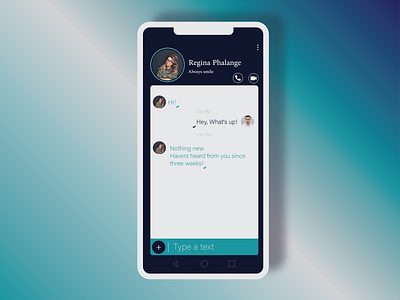 Day 013 | Chat page Design 100 days challenge 100 days of design app challenge dailyui day 013 design digital illustrator mobile app ui ux