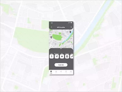 Day 029 l Design a map 100 days challenge app daily ui 029 dayliui design interactive map mobile app ui ux website