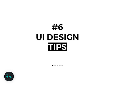 6 UI design Tips 100 days challenge branding dayliui design logo mobile app ui ux web website