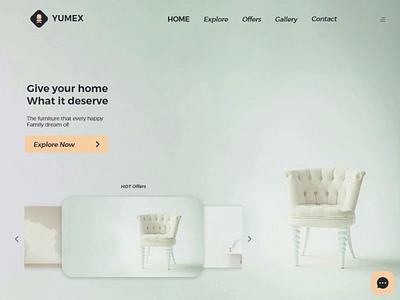 Furniture website 100 days challenge adobe xd dayliui design furniture mobile app ui ux web website