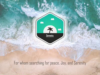 Serenity l Relaxation Youtube channel dayliui design happy joy meditation mobile app music relax ui ux website youtube youtube logo