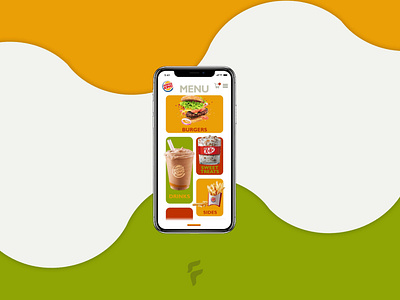 04 - Burger King Menu - Mobile UI Design app clean design graphics insperation interface minimal photoshop ui uidesign