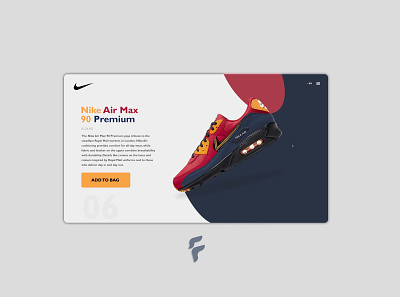 06 - Nike Air Max 90P branding clean design graphics insperation interface minimal photoshop ui uidesign