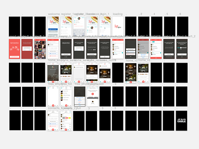 Infinit iOS mockups artboard file sharing infinit ios ios app sketch transfer