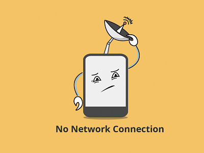 No Network ( Empty State ) empty state no network