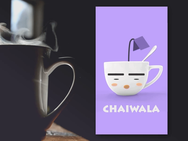 Tea Glass illustration by saha on Dribbble