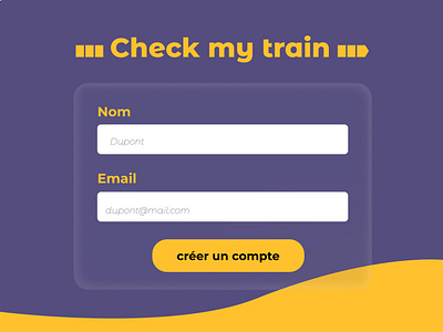 DailyUI challenge 001 - sign up screen