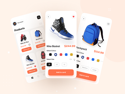 ecommerce app concept