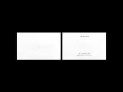 Editions cards cards helvetica identity layout typography