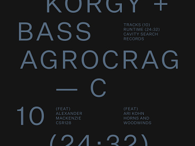 Korgy Bass — Agrocrag