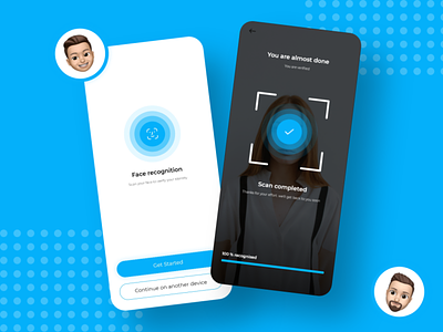 Identity Solution App Design Concept 3d app design free file graphic design mobile app ui ux vector