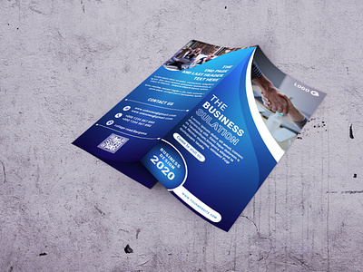 Business Tri Fold Broucher brand brand design brand identity business business solution business solution company brochure corporate flyer soluation soluation