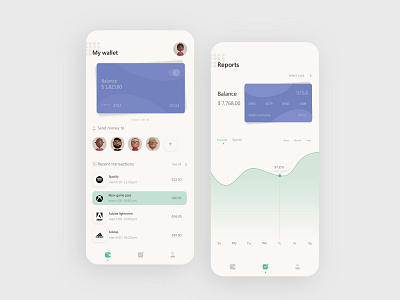 wallet app concept