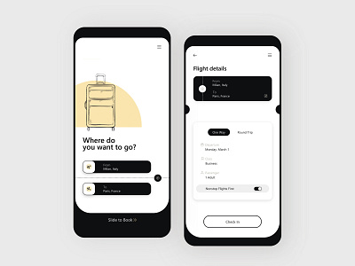 booking, flight app