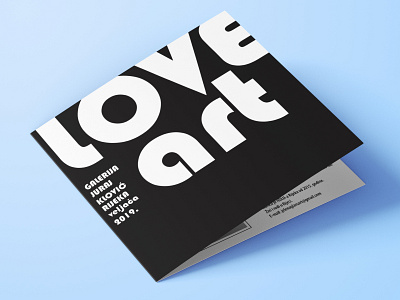 Love Art catalogue catalogue design print design tipography