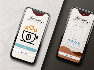 UI Challenge Day 1- Sign Up app design