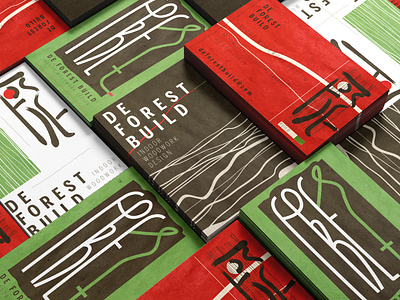 DE FOREST BUILD | braning project - business cards